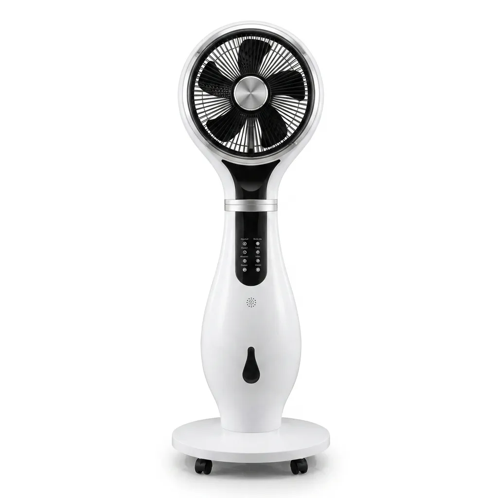 DCG VE1850K 3-in-1 Mist Fan with Humidifier & Mosquito Repellent (30 cm, 80W, 2.3L Tank, Remote)