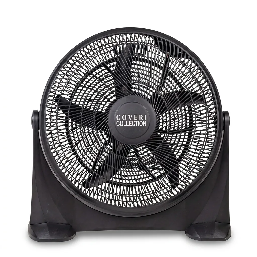 Coveri Collection 51 cm Floor Fan / Air Circulator (100W, 5 Blades, 3 Speeds, Adjustable Tilt)