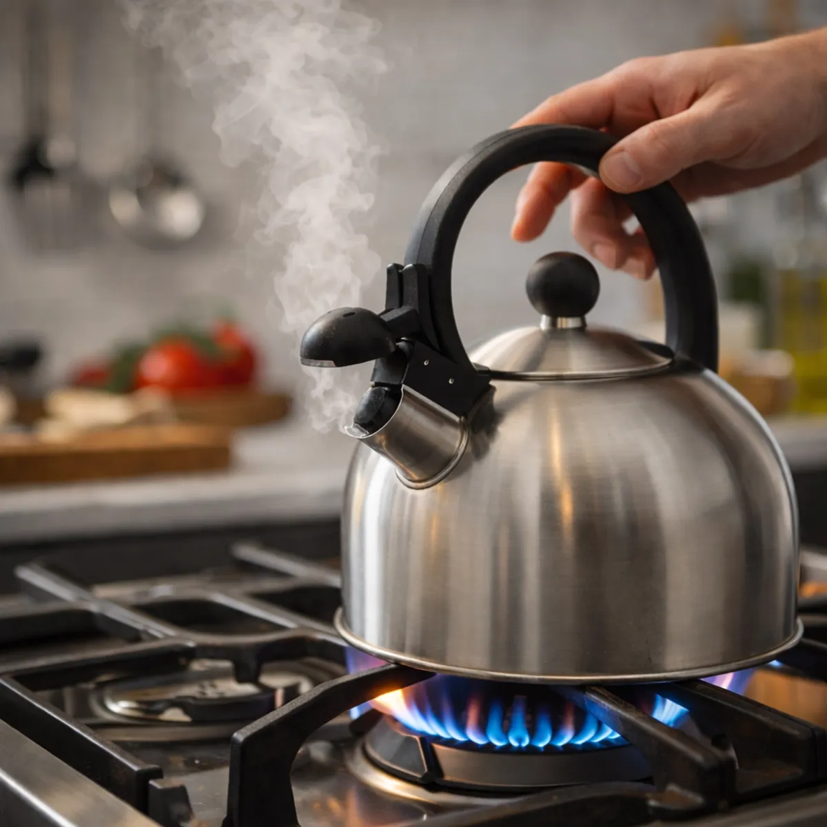 Stainless Steel Whistling Tea Kettle 1.5L Induction KB-1008 KlonBerg