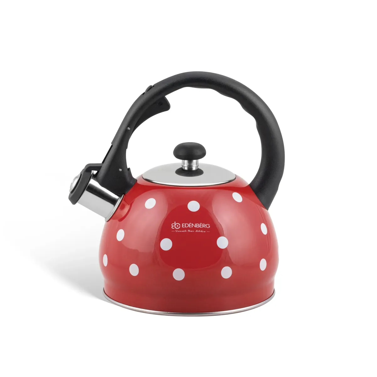 EDENBERG STAINLESS STEEL WHISTLING KETTLE 2L EB-1922