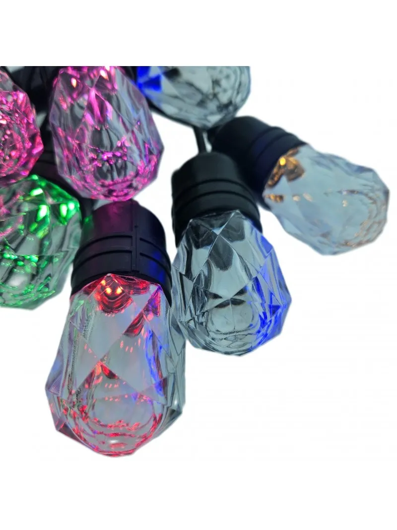 Garden Garland 5m Crystal Shades - KYS0038