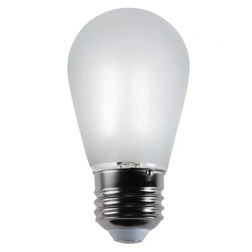 LED dimmelhető filament izzó E27 S14 1W 80lm 3000K