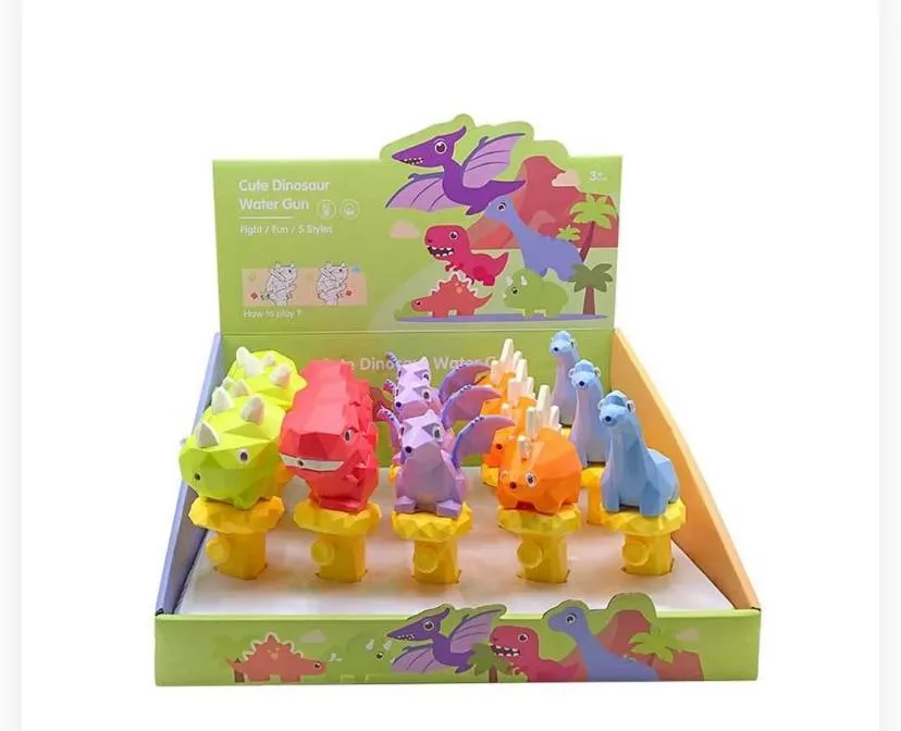 cute dinosaur water gun