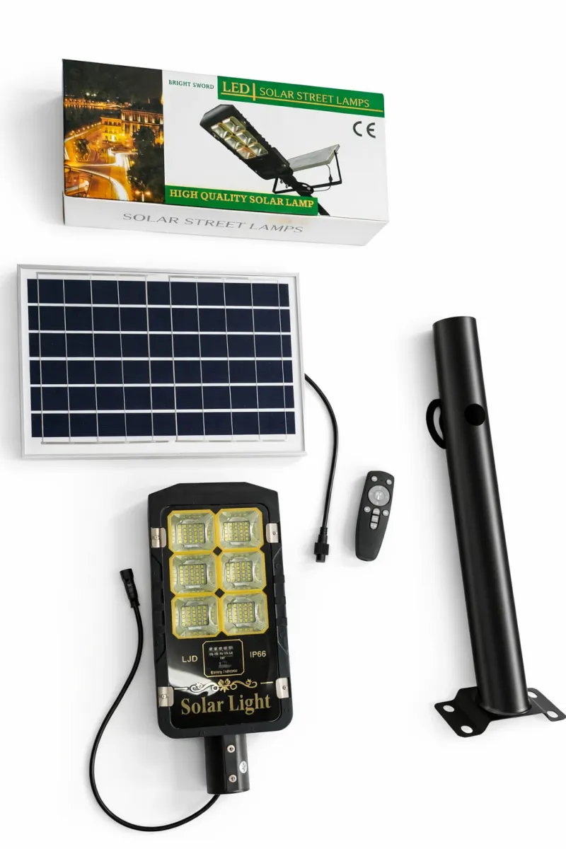 Solar Street Light LED LJ 80W DC Clear KDM0294