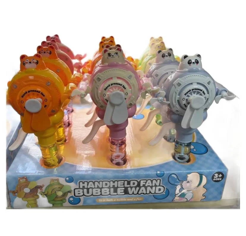 Handheld fan Bubble wand