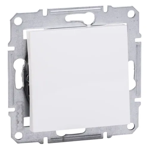 Asfora Flush-Mount Switch Two-Way White IP20