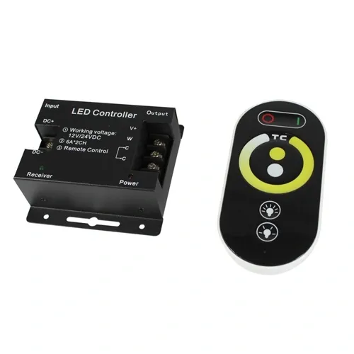 CCT LED Strip Controller Music Sync 5-24V 15A