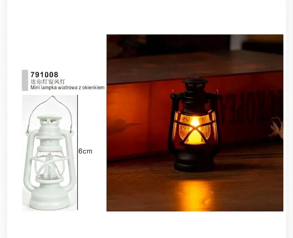 Miniature LED Hurricane Lantern (Item 791006)