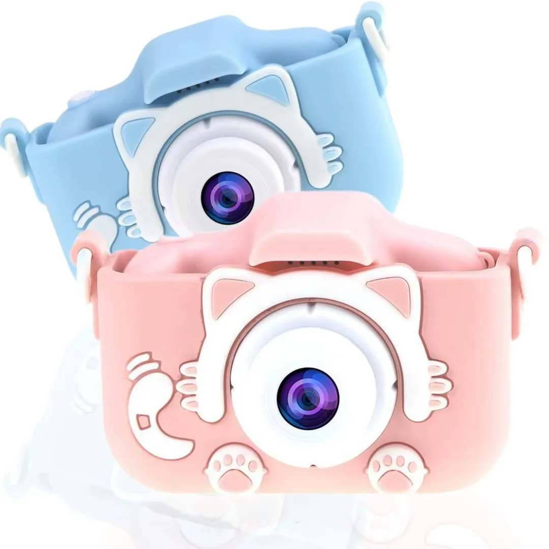 Kids Digital Camera Pink Blue - Creative Play KDM0019