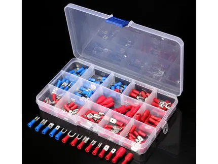 Cable Connector Set - 300 pcs | Various Types KDM1064