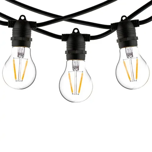LED lauko sodo girlianda 1m E27 lizdas