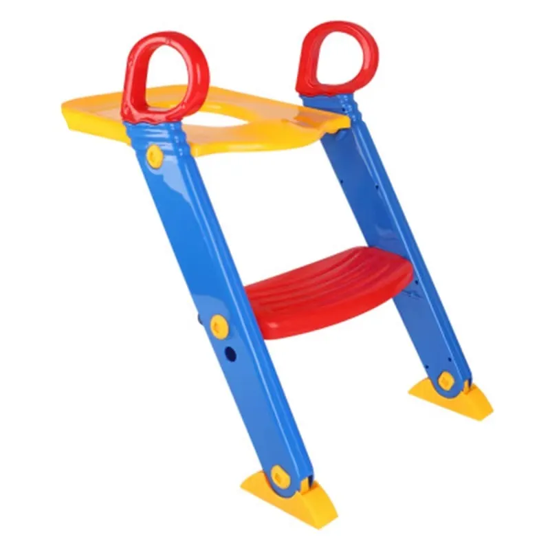 Toddler Toilet Training Seat with Step and Handles KDM0461