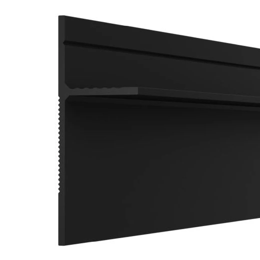 Προφίλ LED Αλουμίνιο 3m Βάση 41mm Μαύρο