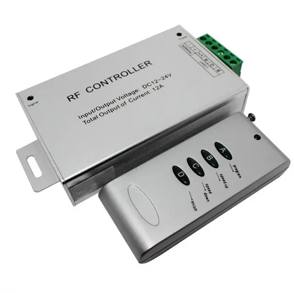 RGB LED Strip Radio Controller 12V-24V 12A
