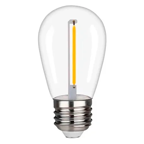 LED Dimmable Filament Bulb E27 S14 1W 100lm 3000K 360°