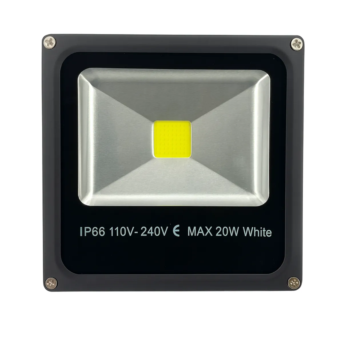 20W Halogen LED Outdoor Lamp Black-L090763