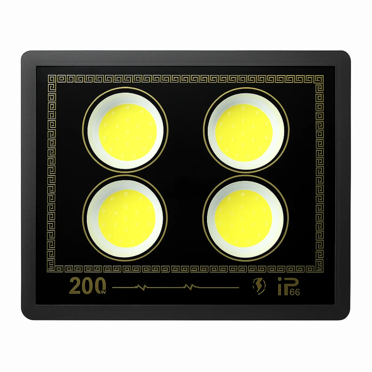 LED FLOODLIGHT BLACK HALOGEN 200W - L090642