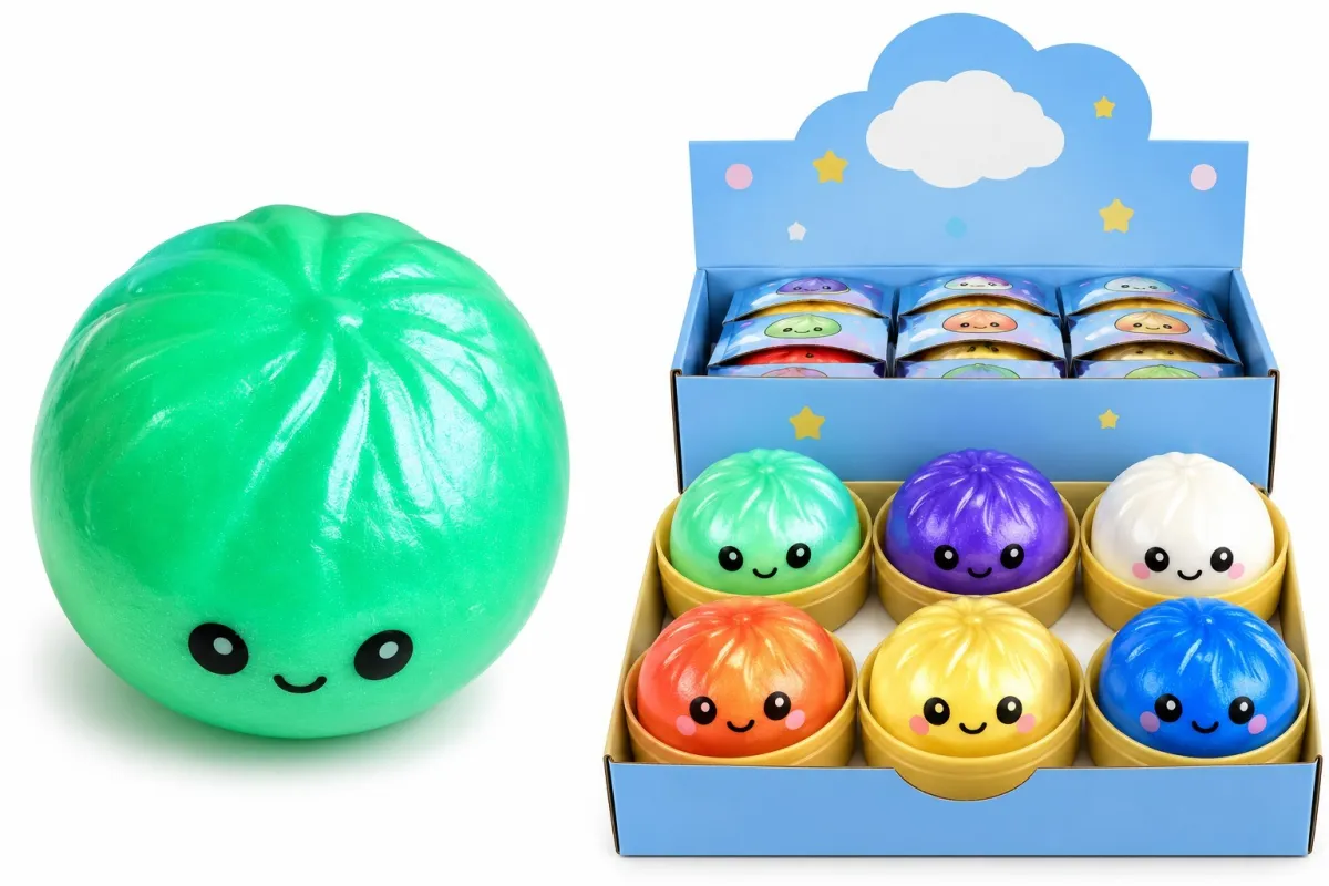 Squishy Bun Food Toy – Cute Slow-Rising Sensory Stress Ball | 791966