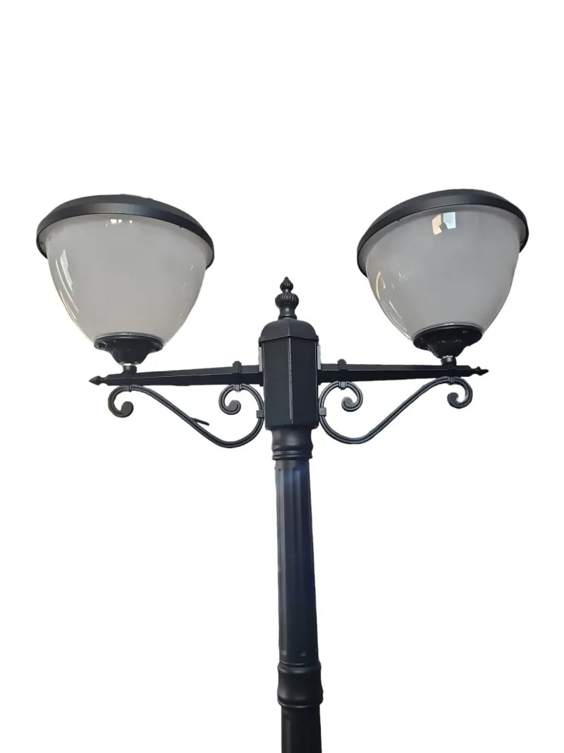 Solar Garden Lantern 2.4m Two Shades - KYS0152