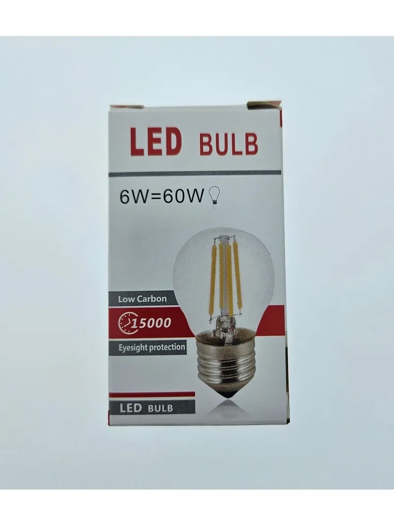 Filament bulb G45 2W E27 Amber KYS0338