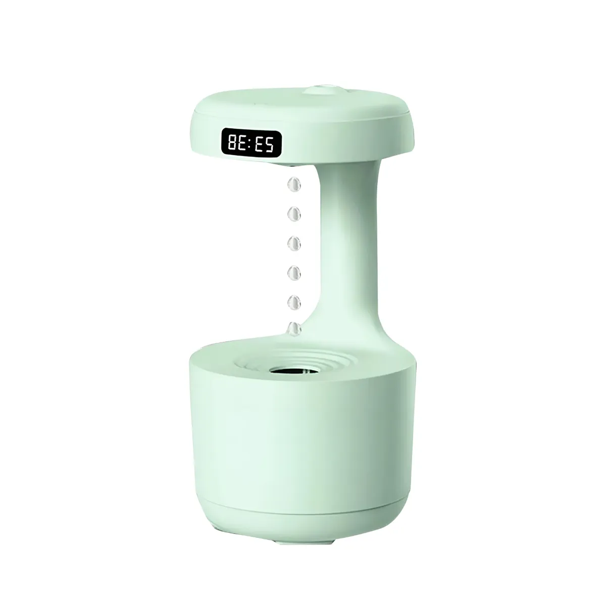 SMOOTH SAILING ANTIGRAVITY HUMIDIFIER LED NIGHT LAMP CLOCK - AH1112