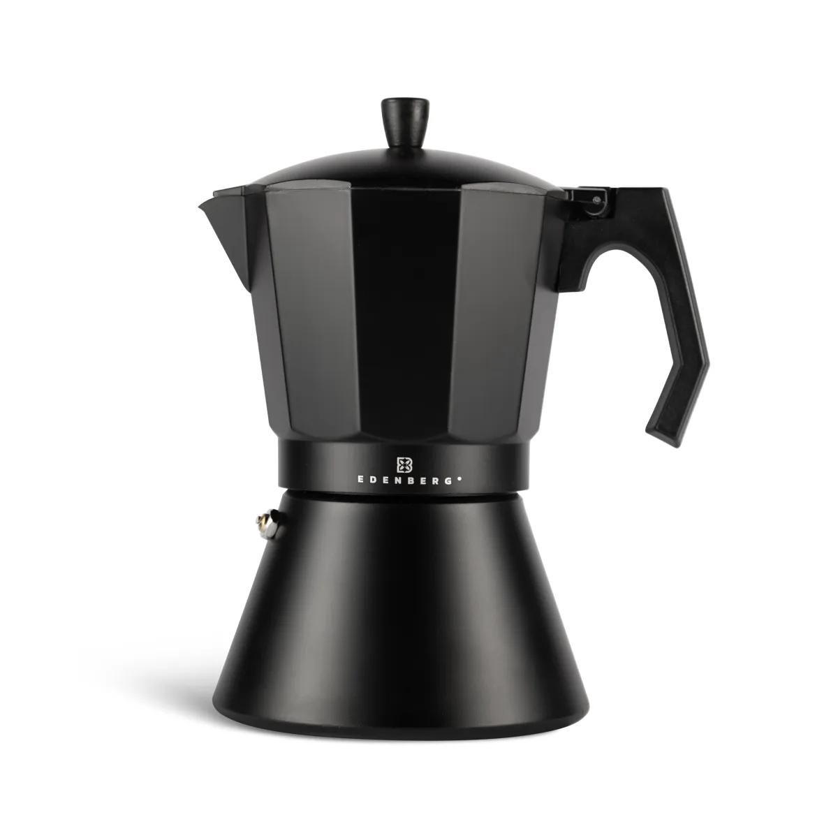 Edenberg  Aluminum Coffee maker 6 cups 300 ml black EB-9307