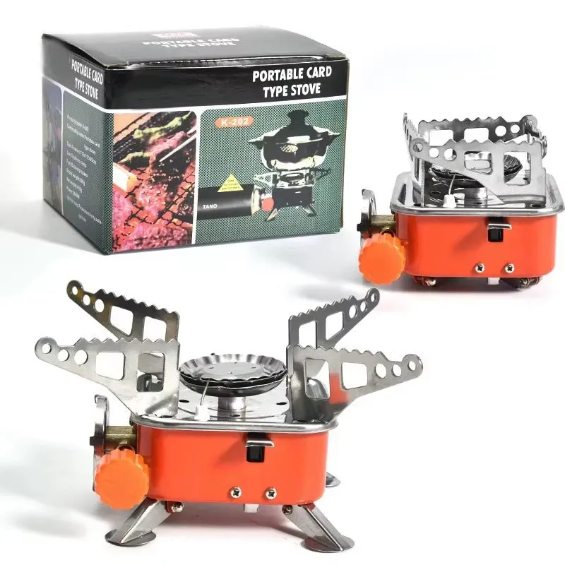 Portable Folding Gas Stove for Camping & Outdoor Cooking