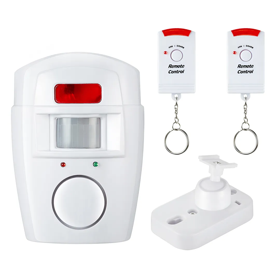Mini alarmă wireless cu infraroșu și 2 telecomenzi - MIA1111