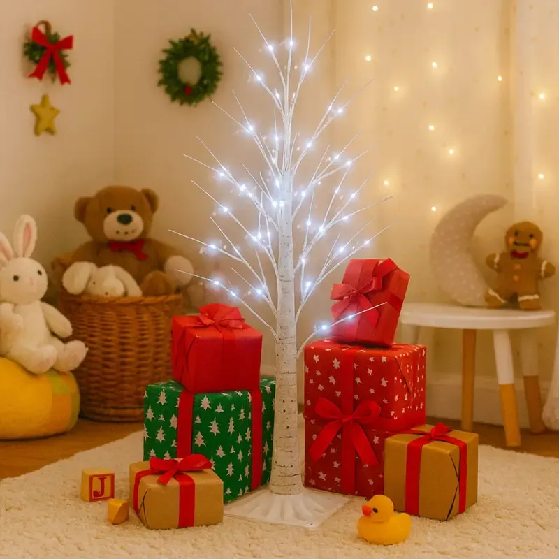 Decorative White Birch Tree 150 cm ,90 LED - L090853