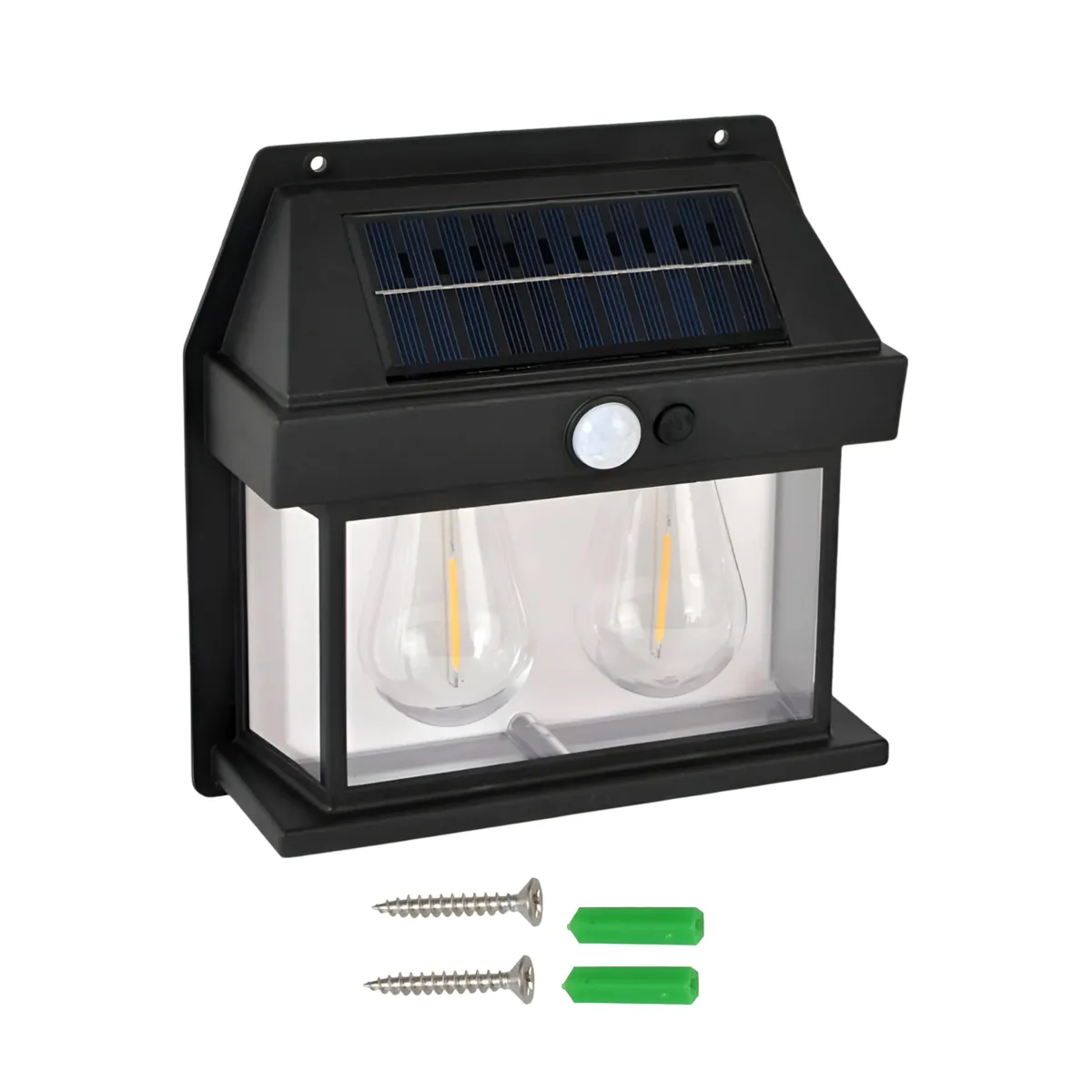 Solar Motion Sensor Lantern Light (2 Bulbs) | ME-697