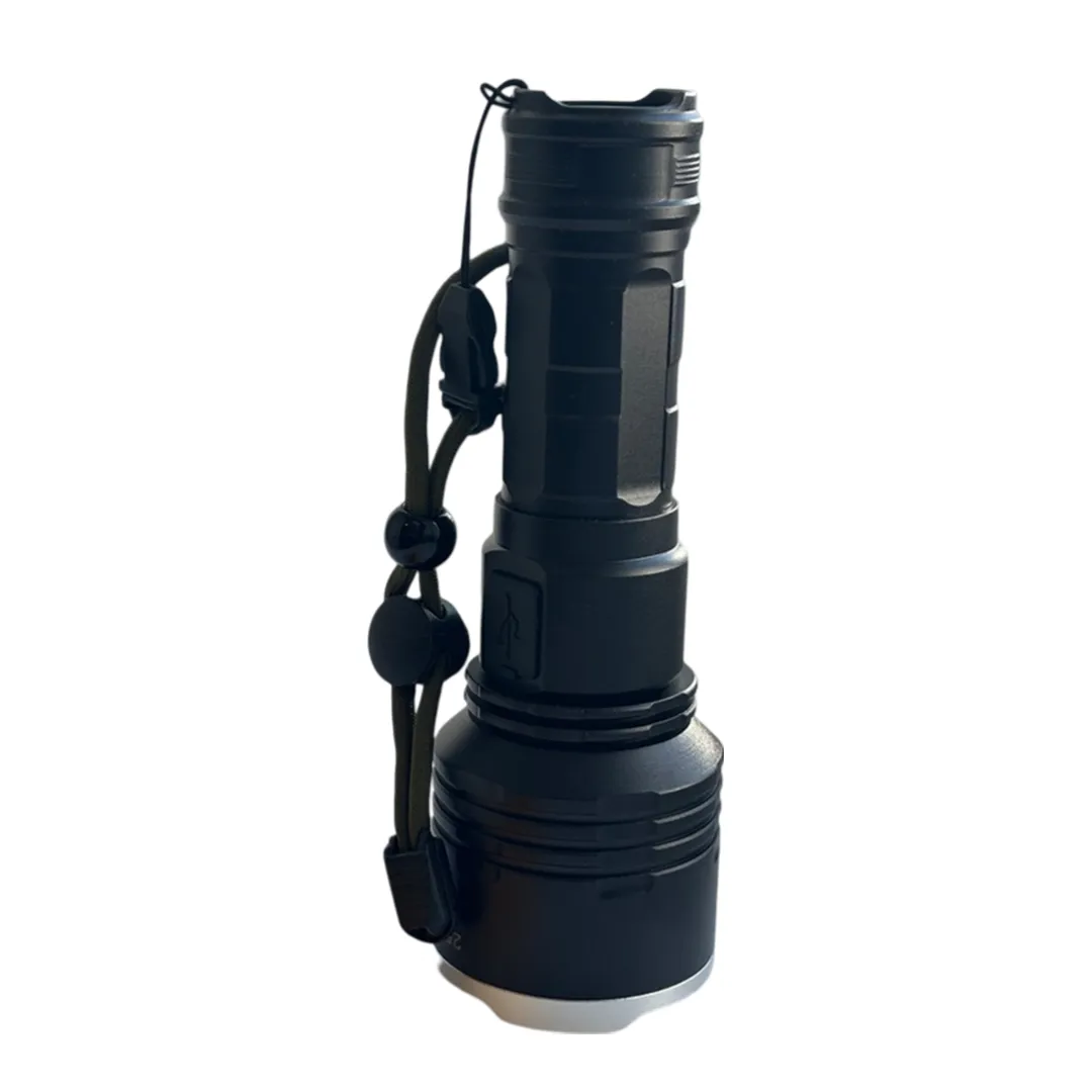 SUPER LIGHT RECHARGEABLE FLASH LIGHT SMALL  P90 XHP90  258000W