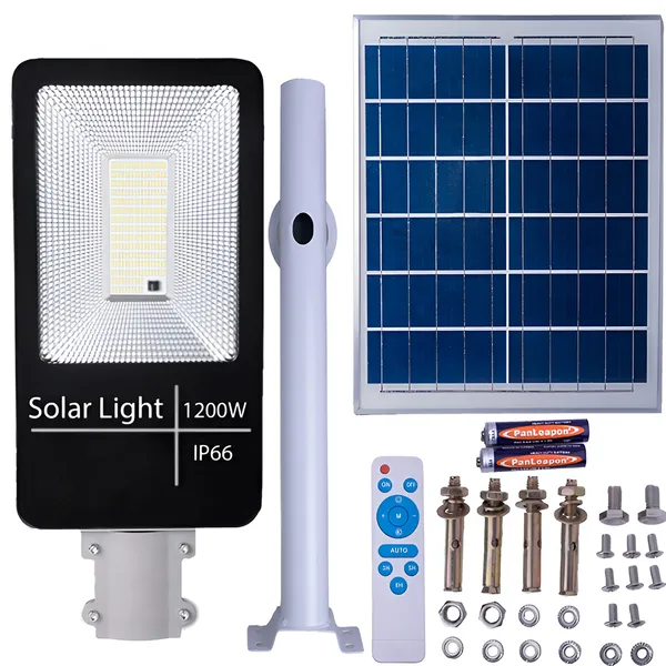Уличный солнечный LED-фонарь 1200W с пультом — SL1172