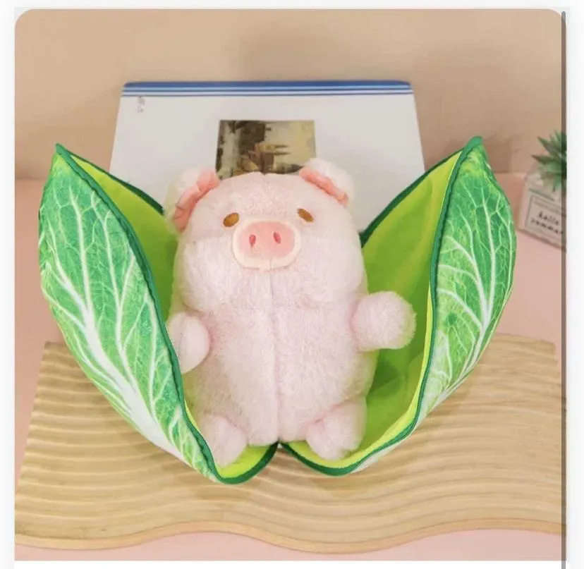 Cabbage / Chinese Cabbage Pocket Pig Plush Toy