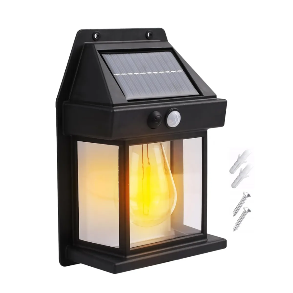 Solar Motion Sensor Lantern Light (1 Bulb) | ME-59