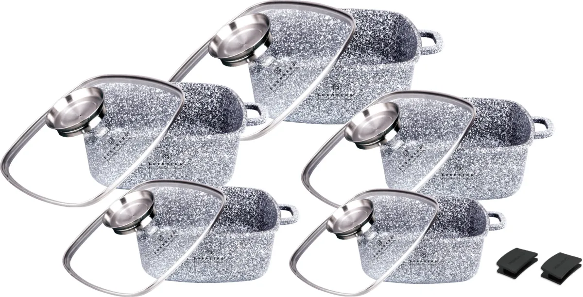 EDENBERG 10pc Cookware Set - EB-3987