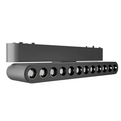 SLIM magneettinen kiskovalaisin 12W 4000K ritilä 48V