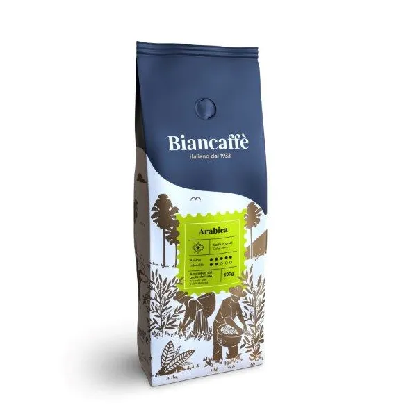 Biancaffe Espresso Bar Arabica Whole Bean Coffee 500g