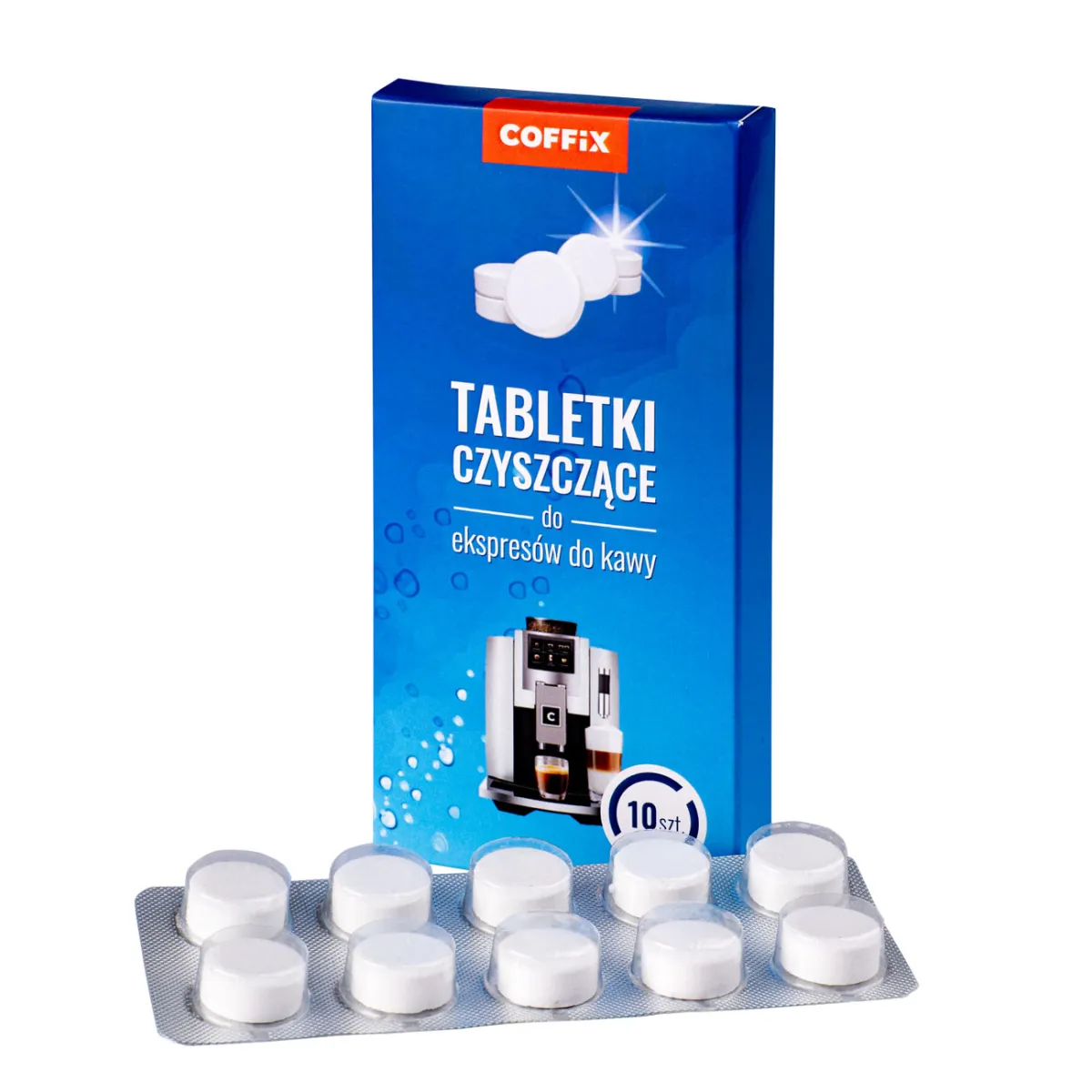 Coffee Machine Cleaning Tablets 10 pcs - COFFIX