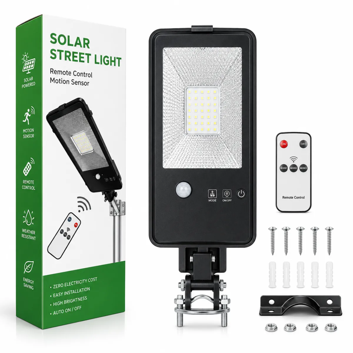 Solar LED Garden Light with Motion Sensor IP65 KDM0765