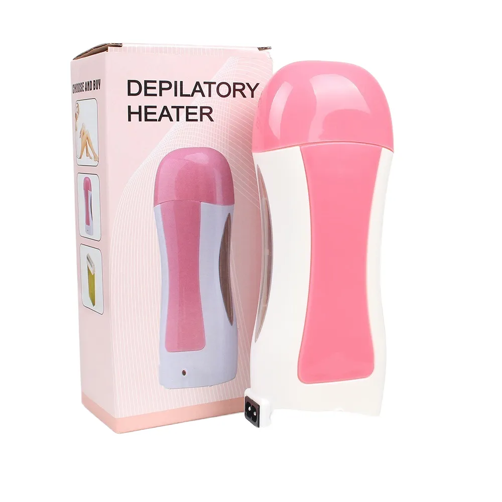 Portable Electric Roll-On Wax Heater Machine for Hair Removal & Depilation SC-1113
