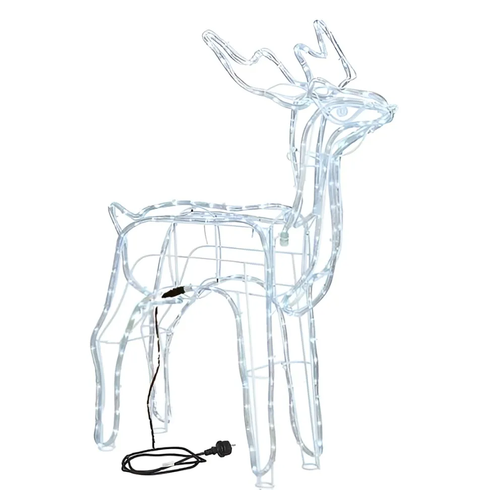 LED reindeer BIG RGB with moving head - CP1115