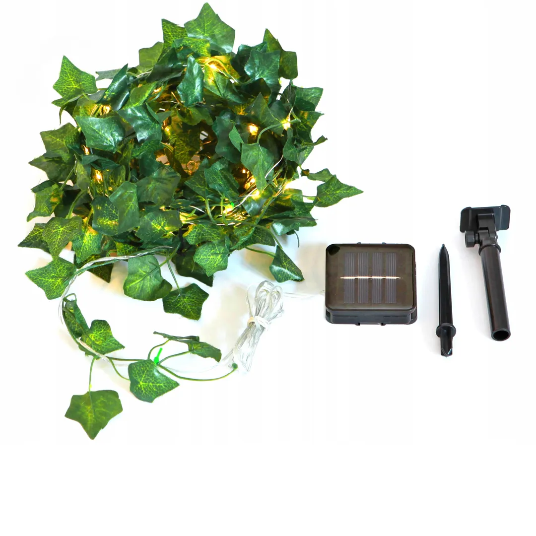 Nuo Dake Leaf Rattan Solar String Light 5M - 50 LEDs - SL1132