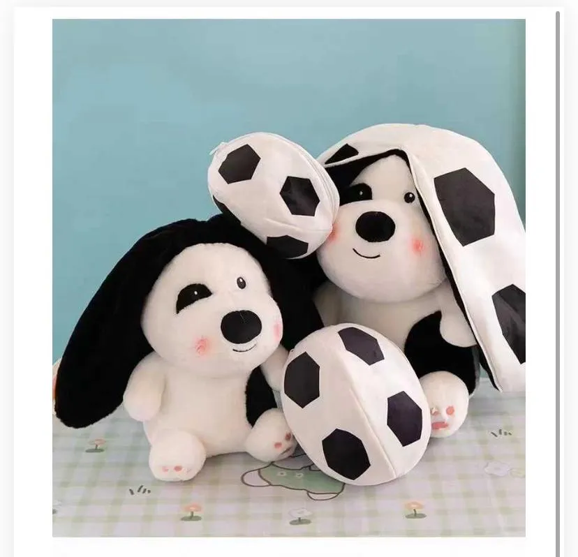 Soccer Ball / Football Theme Dog Plush Toys
