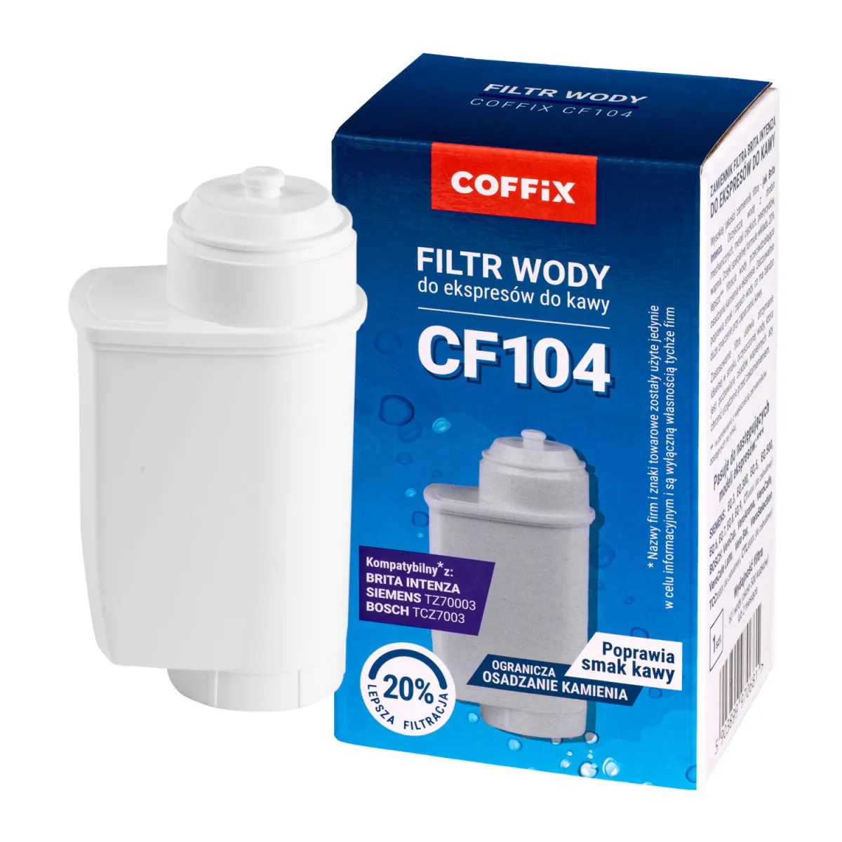 Filter for Siemens Bosch Intenza Espresso Machines (replacement) - COFFIX CF104