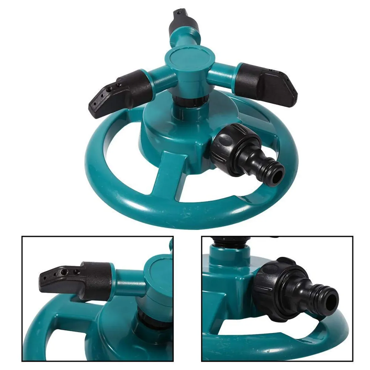 Adjustable 3 Arm 360° Rotating Lawn Sprinkler | WS 0382