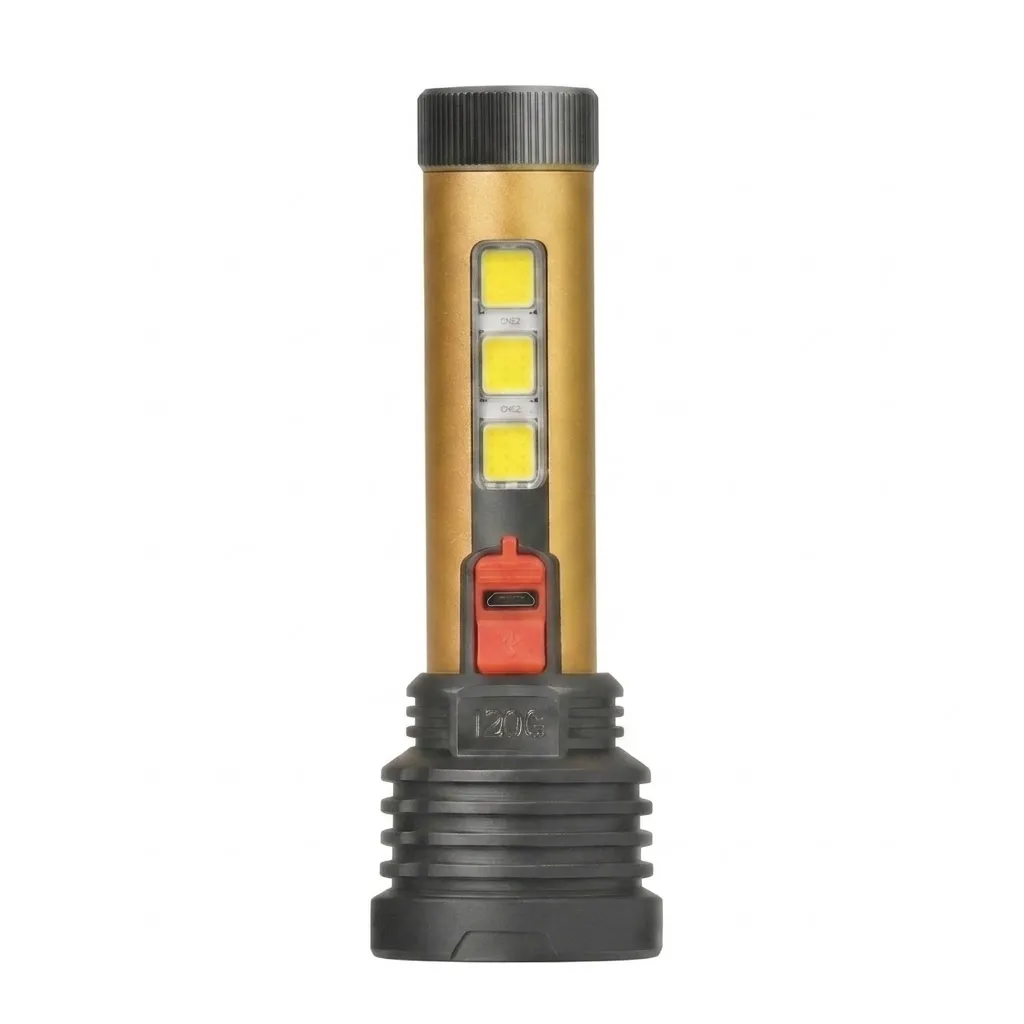 USB Rechargeable High Power LED Flashlight -VK-06