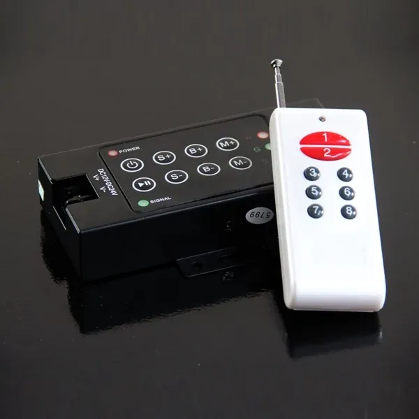 RGB LED Strip Radio Controller 360W 12V-24V 30A