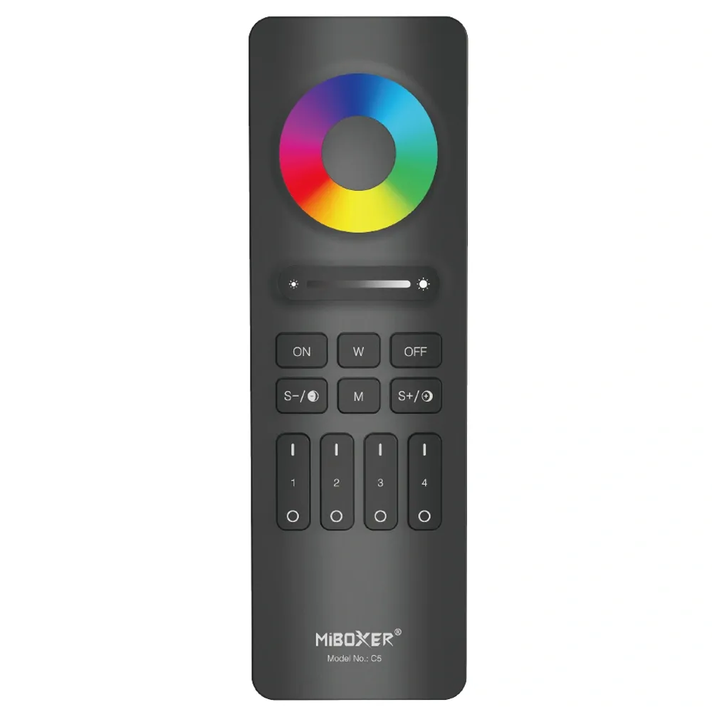 LED Strip Remote Control 4-Zone RGB+CCT 30m 3V
