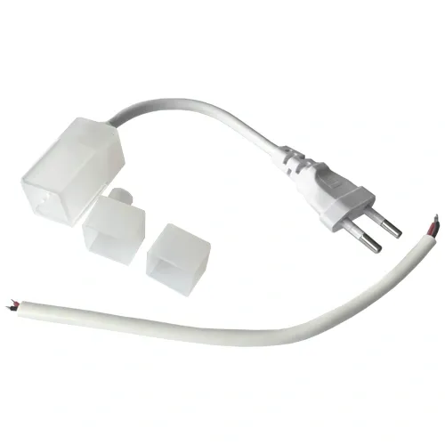 Neon 16x16mm LED Strip Connector with Terminal