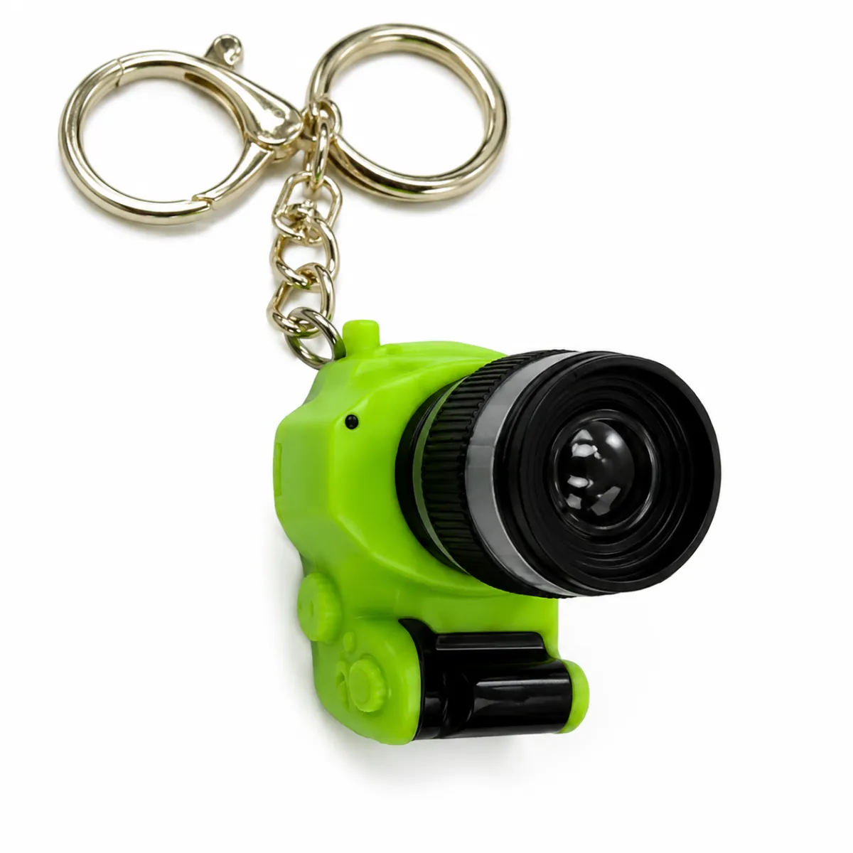 Mini Camera-Shaped Keychain – Green 790033
